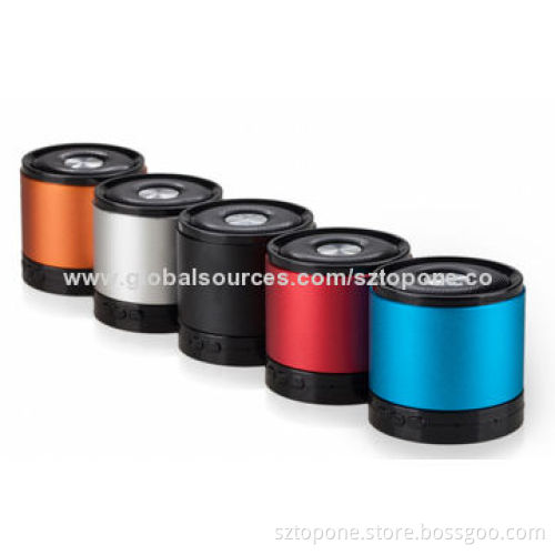 Bluetooth Speaker, Mini Style, FM Radio Station
